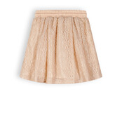 NoNo meisjes rok Nadje lace Light Gold