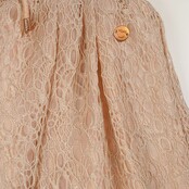 NoNo meisjes rok Nadje lace Light Gold