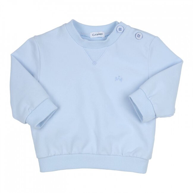 Gymp jongens sweater Carbon Light Blue