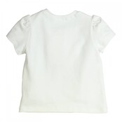 Gymp meisjes T-shirt Aerobic Off White