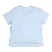 Gymp jongens T-shirt Aerobic Light Blue - White