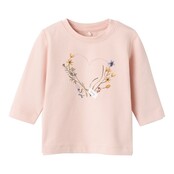 Name It baby meisjes longsleeve BOLIA Sepia Rose Regular Fit