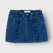 Name It mini meisjes rok BECKY Dark Blue Denim