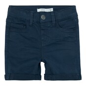 Name It mini jongens korte broek SILAS Dark Sapphire Slim Fit