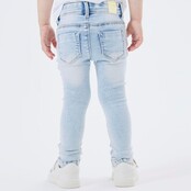 Name It mini meisjes spijkerbroek POLLY Light Blue Denim Skinny Fit