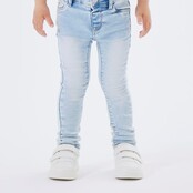 Name It mini meisjes spijkerbroek POLLY Light Blue Denim Skinny Fit