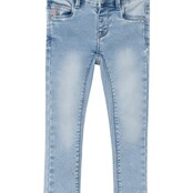 Name It mini meisjes spijkerbroek POLLY Light Blue Denim Skinny Fit