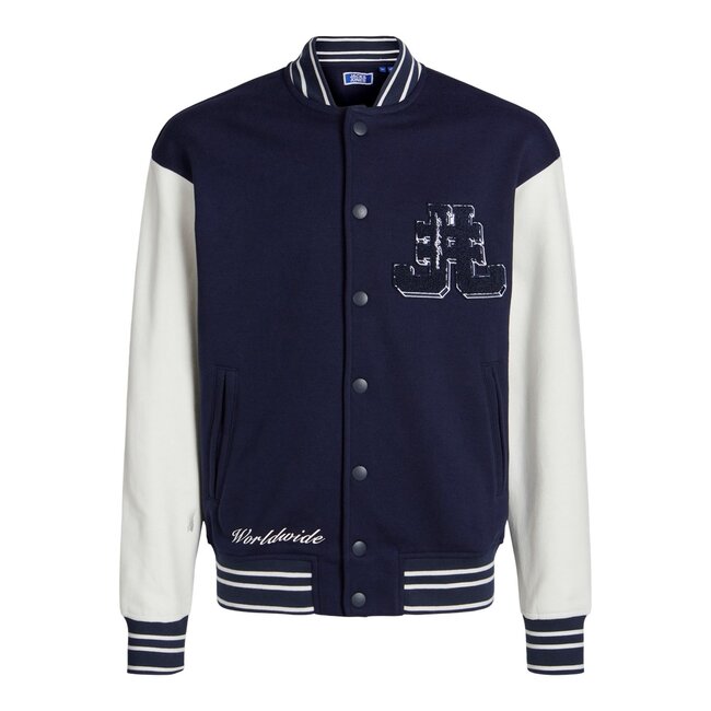 Jack&Jones jongens vest COLE VARSITY Navy Blazer LOOSE Loose Fit