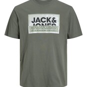 Jack&Jones jongens T-shirt LOGAN Agave Green Standard Fit