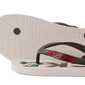 Jack&Jones jongens slippers LOGO PALM PRINT Olive Night MOONBEAM