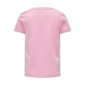 ONLY kids meisjes T-shirt LOOVI Begonia Pink Cheri Regular Fit