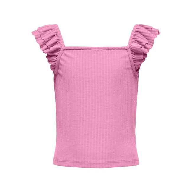 ONLY kids meisjes T-shirt NELLA Begonia Pink Slim Fit