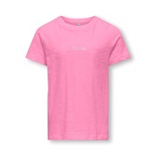 ONLY kids meisjes T-shirt NUNA Begonia Pink Bloom Regular Fit