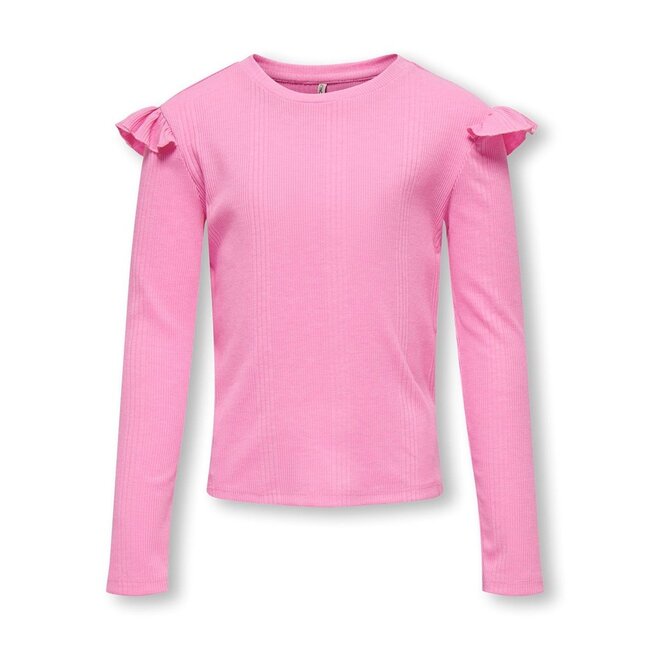 ONLY kids meisjes longsleeve SILJA Begonia Pink Regular Fit