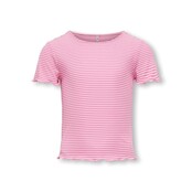 ONLY kids meisjes T-shirt WILMA Begonia Pink RASPBERRY ROSE Regular Fit