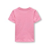 ONLY mini meisjes T-shirt BONE Begonia Pink Grow Regular Fit