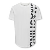 ONLY kids jongens T-shirt ERIC Cloud Dancer Smashing Regular Fit