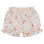 Noppies meisjes korte broek Chesapeake allover print Whisper White Wit