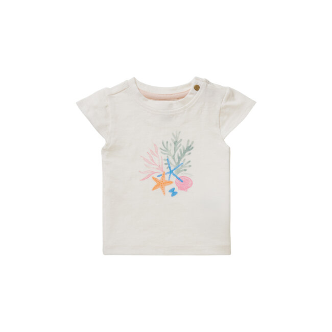 Noppies meisjes T-shirt Cayuga Whisper White Wit