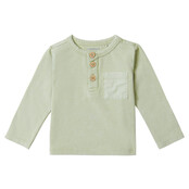 Noppies jongens longsleeve Brogden Desert Sage Groen