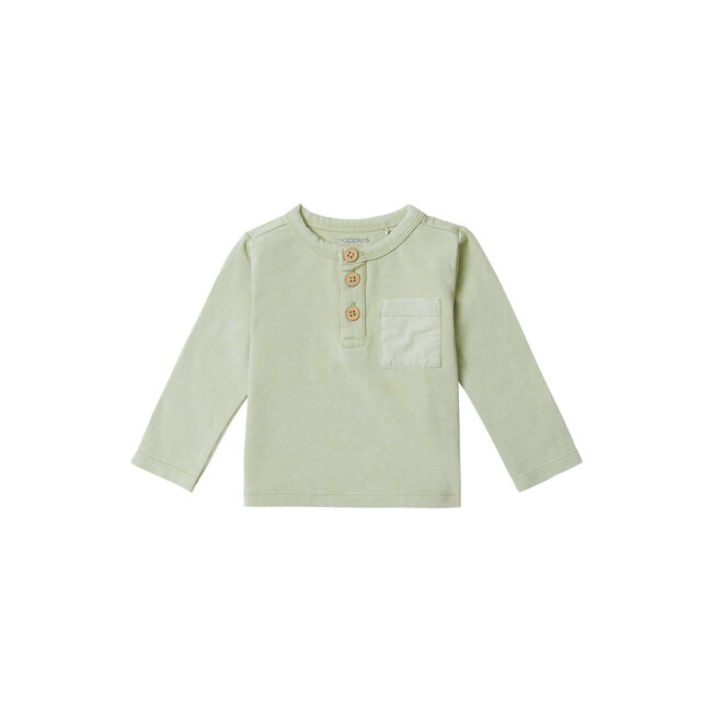 Noppies jongens longsleeve Brogden Desert Sage Groen