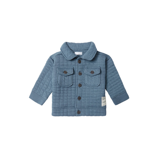 Noppies jongens vest Bladenboro Blue Mirage Blauw