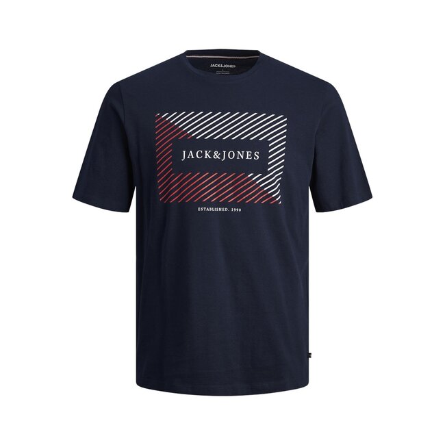 Jack&Jones jongens T-shirt CYRUS Navy Blazer Standard Fit