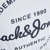 Jack&Jones jongens longsleeve FOREST White Regular Fit
