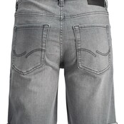 Jack&Jones jongens korte broek RICK Grey Denim Regular Fit