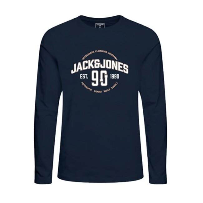 Jack&Jones jongens longsleeve MINDS Navy Blazer Regular Fit