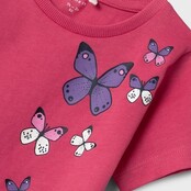 Name It mini meisjes T-Shirt BEATE Rethink Pink Regular Fit