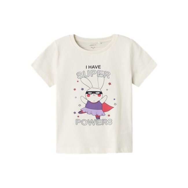 Name It mini meisjes T-Shirt BEATE Jet Stream Regular Fit