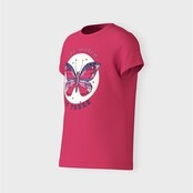 Name It kids meisjes T-Shirt BEATE Rethink Pink Regular Fit