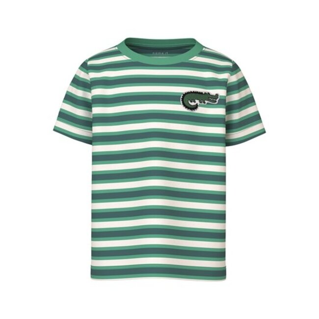 Name It mini jongens T-Shirt DIKE Green Spruce Regular Fit