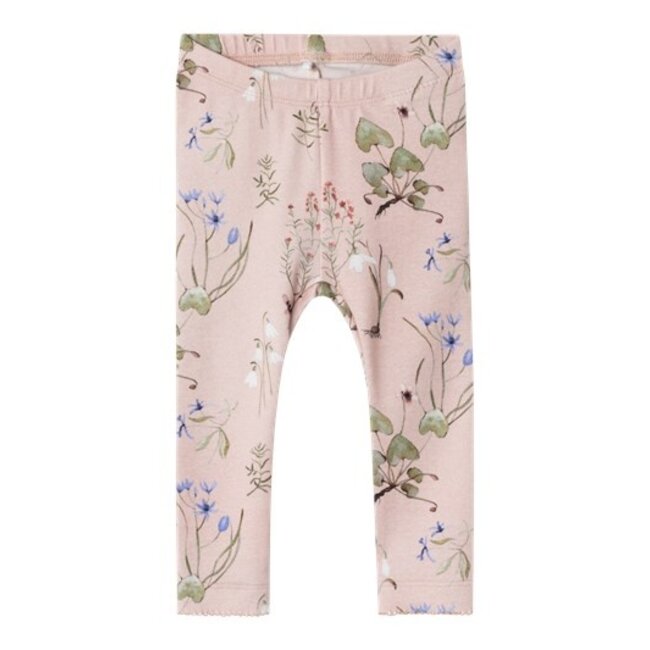 Name It baby meisjes legging BOSSA Sepia Rose Regular Fit