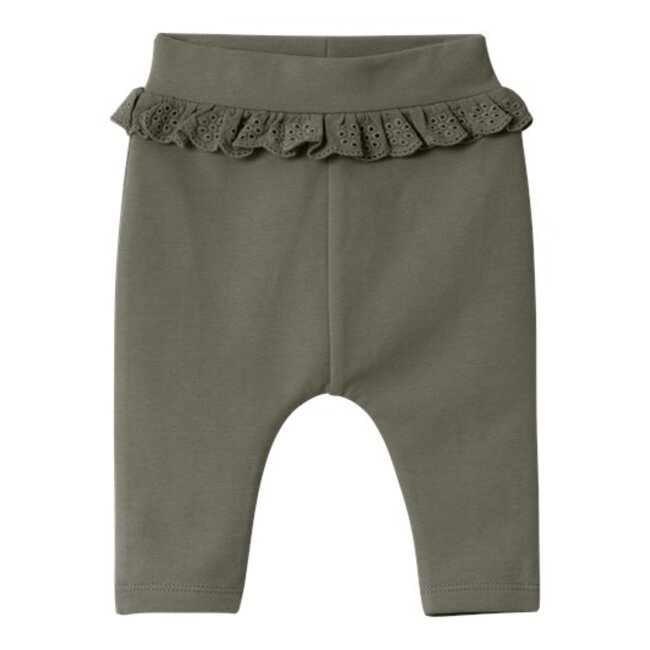 Name It baby meisjes broek BABETT Dusty Olive Regular Fit