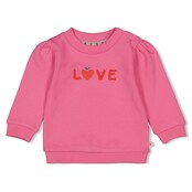 Feetje meisjes Sweater Roze  - Berry Nice