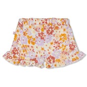 Feetje meisjes Short AOP Offwhite  - Sunny Side Up