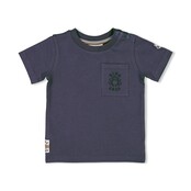 Feetje jongens T-shirt Indigo  - The Getaway