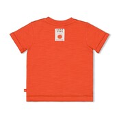 Feetje jongens T-shirt Oranje  - Camp Cool