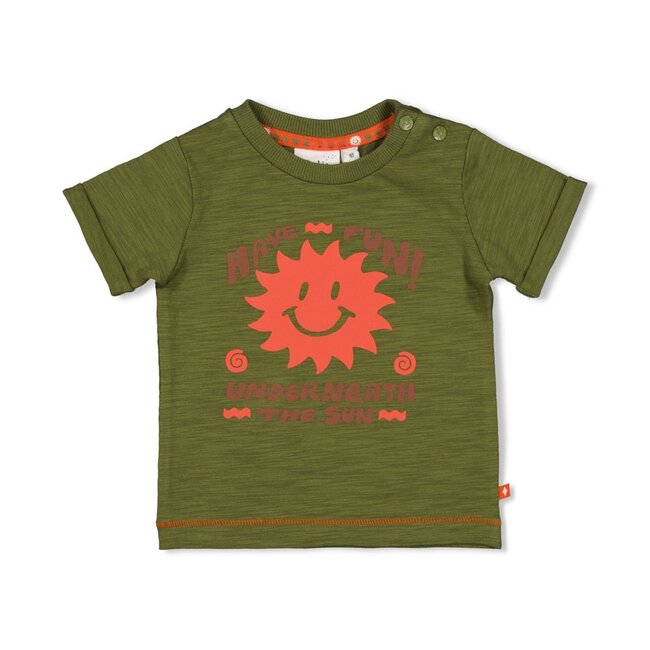 Feetje jongens T-shirt Army  - Camp Cool