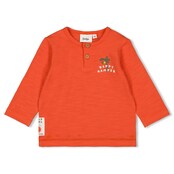 Feetje jongens Longsleeve Oranje  - Camp Cool