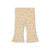 Feetje meisjes Flare broek AOP Offwhite  - Sunny Love