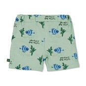 Feetje jongens Short AOP Mint  - Protect Our Reefs