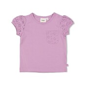 Feetje meisjes T-shirt Violet  - Splash