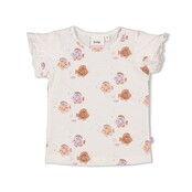 Feetje meisjes T-shirt AOP Offwhite  - Splash