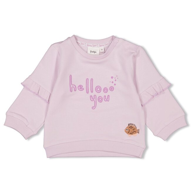 Feetje meisjes Sweater Lila  - Splash