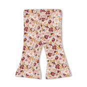 Feetje meisjes Flare broek AOP Roze  - Wild Flowers