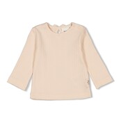 Feetje meisjes Longsleeve Offwhite  - Wild Flowers