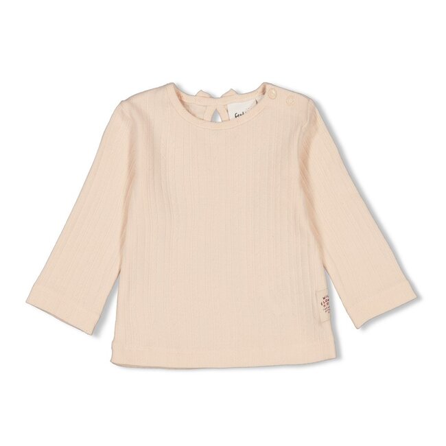 Feetje meisjes Longsleeve Offwhite  - Wild Flowers